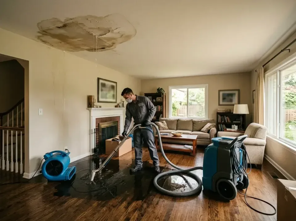 attic-pipe-burst-ceiling-drip-008 — frequently asked questions, Water Damage Restoration & Carpet Care in Yukon, OK